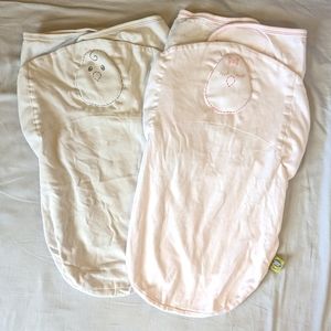 Set of 2 Nested Bean classic swaddles